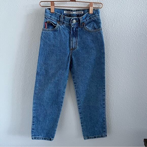 Bongo Baby Girls Y2K 90s Throwback Denim Jeans Girls Size 6 - Picture 1 of 9
